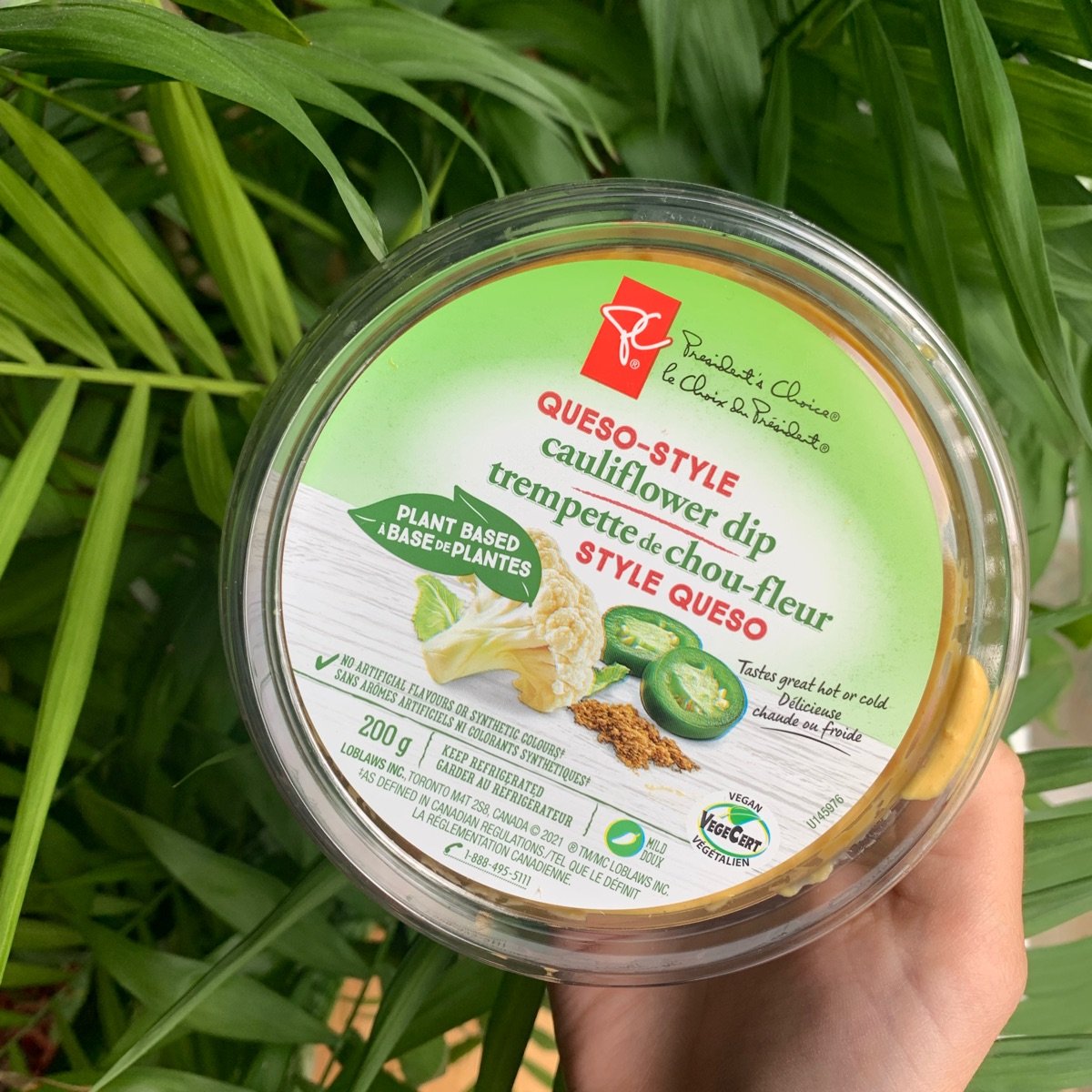 President's Choice Queso Style Cauliflower Dip Reviews abillion