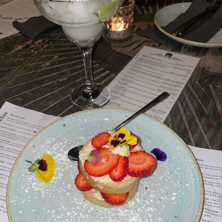 review photo of Perron Mexican Restaurant Strawberry Shortcake shared by @welcum2funkytown on 15 Feb 2022 - review