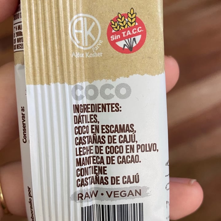 photo of Laddubar Barra de Dátiles Coco y Castañas de Caju shared by @polaina on  15 May 2021 - review