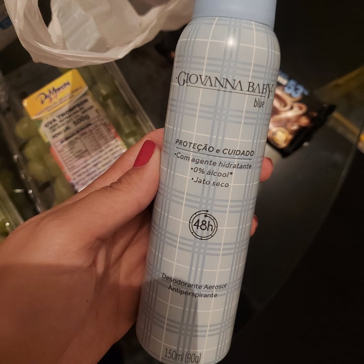 photo of Giovanna baby blue Desodorante 0% Alumínio e Parabenos shared by @rahcouto on  30 Jun 2022 - review