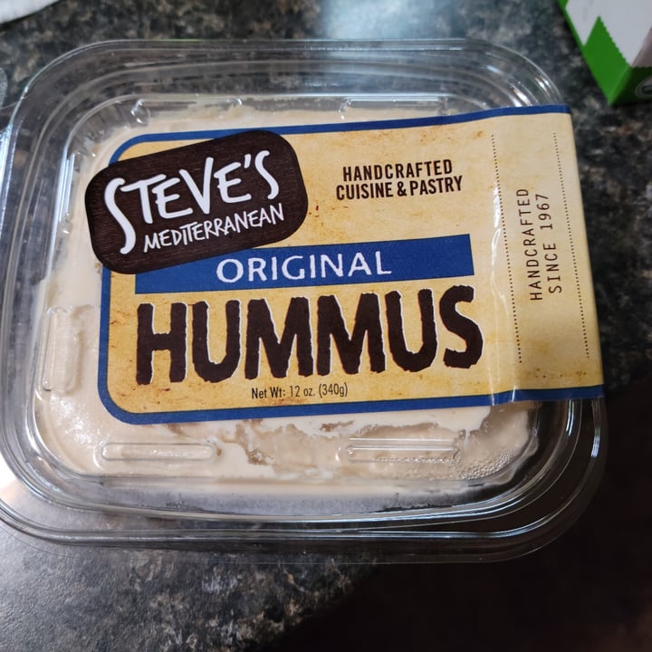 review photo of Steve's Mediterranean Original Hummus Steve's Mediterranean Original Hummus shared by @veglasagna on 27 Jun 2021 - review