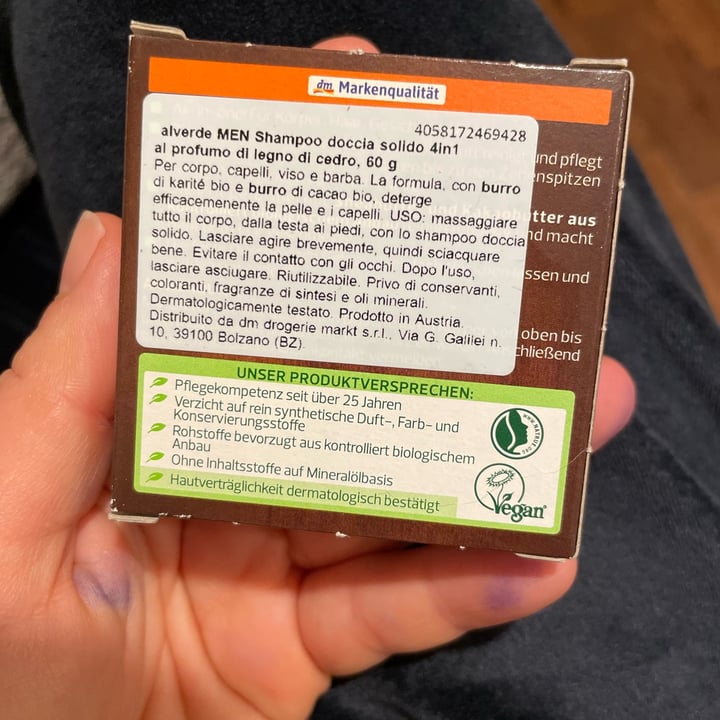 review photo of Alverde Naturkosmetik All-in-one feste dusche shared by @rosemec on 16 Mar 2022 - review