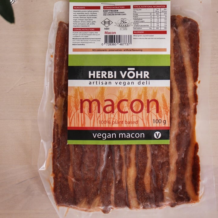 photo of HERBI VŌHR Bacon shared by @britinsa on  23 Nov 2020 - review