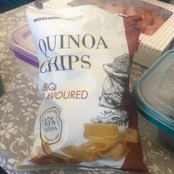 photo of Woolworths Food Quinoa chips bbq flavour shared by @sagittariuskitty on  07 Dec 2020 - review