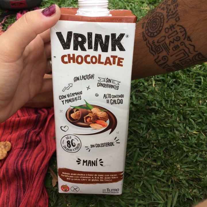 photo of Vrink Vrink Chocolate de Mani shared by @vinovicu on  08 Nov 2020 - review