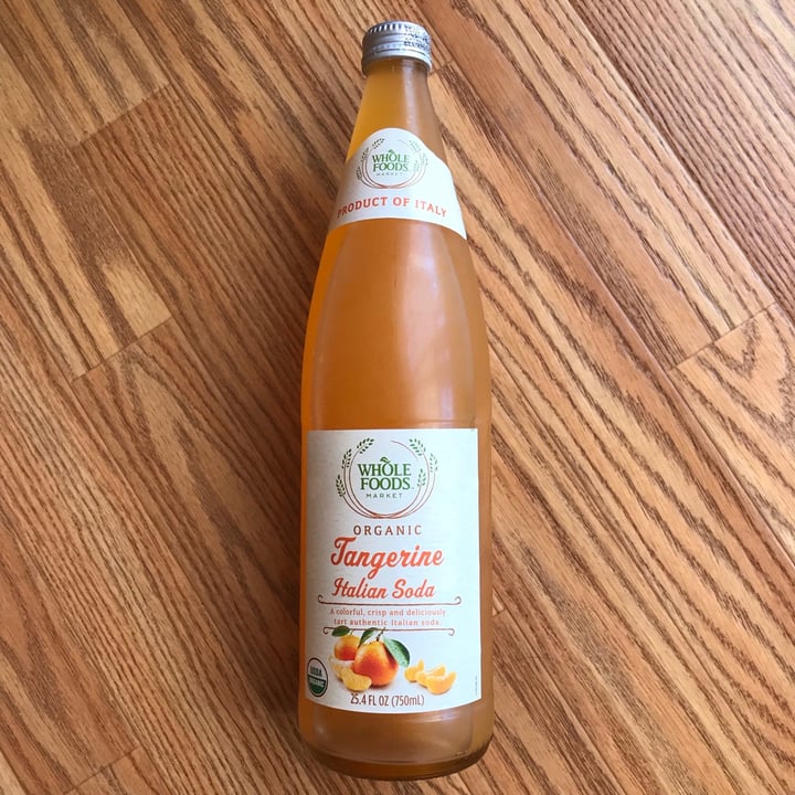 photo of 365 Whole Foods Market Organic Tangerine Italian Soda shared by @megplant on  21 Jul 2020 - review