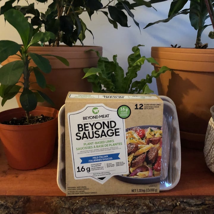 photo of Beyond Meat Beyond Sausages Sweet Italian shared by @kinny on  28 Nov 2020 - review