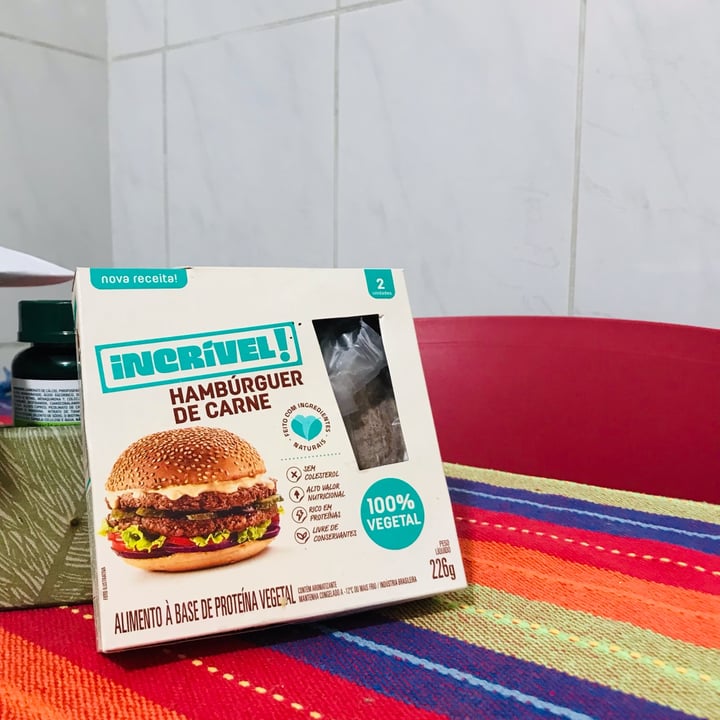 review photo of Incrível - Seara Hamburguer Vegetal shared by @gisellepio on 11 Nov 2022 - review