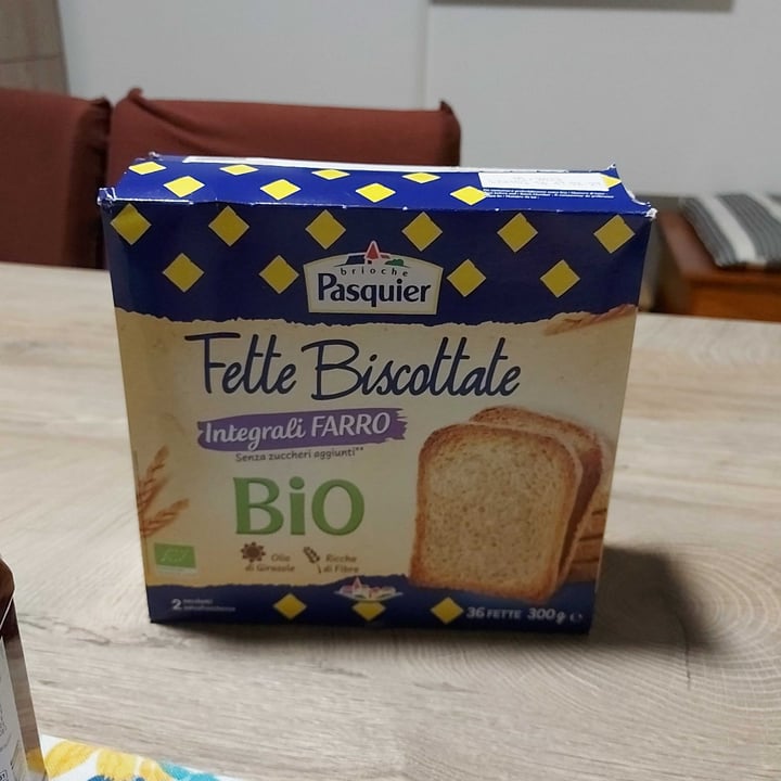 photo of Pasquier fette biscottate integrali FARRO shared by @pablita87 on  27 Sep 2022 - review
