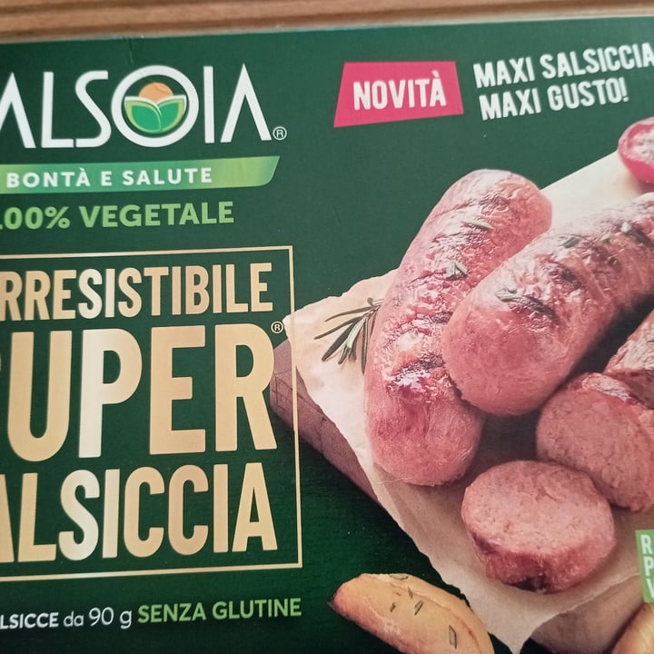 photo of Valsoia L’irresistibile Super Salsiccia (Sausage) shared by @paola1960 on  05 Jun 2022 - review