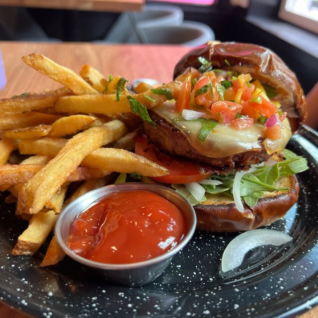 Foto del plato “Mexi Burger”