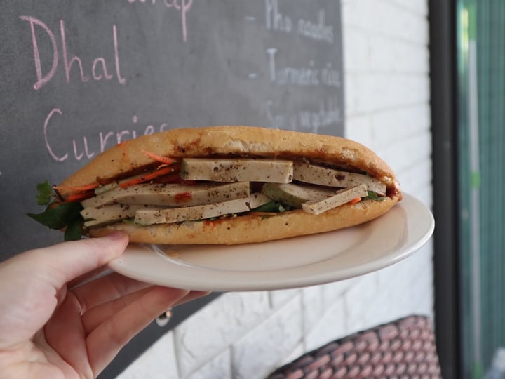 photo of Karma Waters Vegan ham Sandwich shared by @kaylabear on  19 Nov 2019 - review