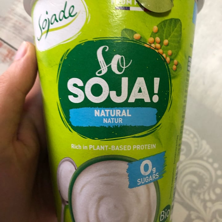 photo of Sojade Natural yogurt shared by @alenonesiste on  26 Aug 2022 - review