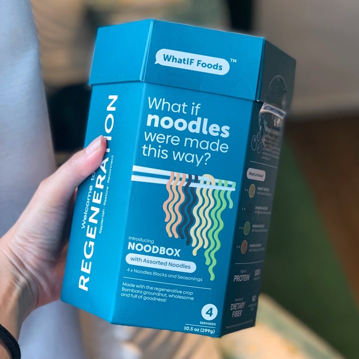 review photo of WhatIF Foods Moringa Healthy High Protein Noodles - Sesame Garlic shared by @lolahippie on 15 Jun 2022 - review