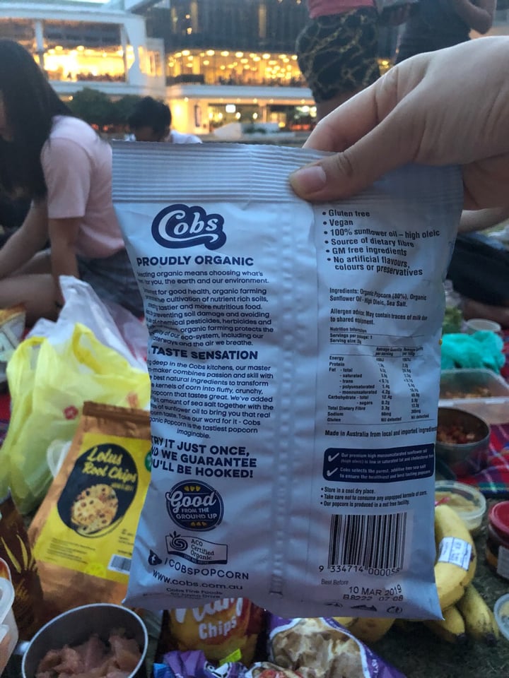 photo of Cobs Organic Sea Salt shared by @consciouscookieee on  25 Feb 2019 - review