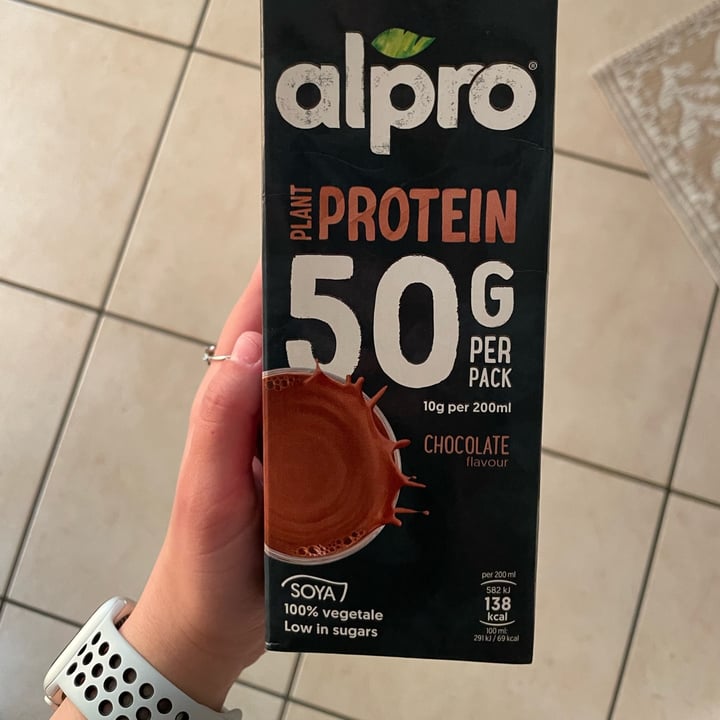 review photo of Alpro Plant Protein 50g Chocolate shared by @chiaraan on 26 Apr 2022 - review