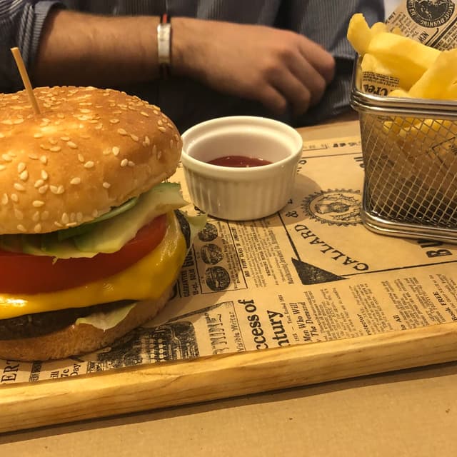 Photo du plat “Hamburguesa Portobello”