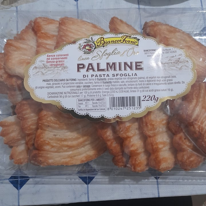 photo of BiancoForno Palmine Di Pasta Sfoglia shared by @yeonjunwi on  17 Sep 2022 - review
