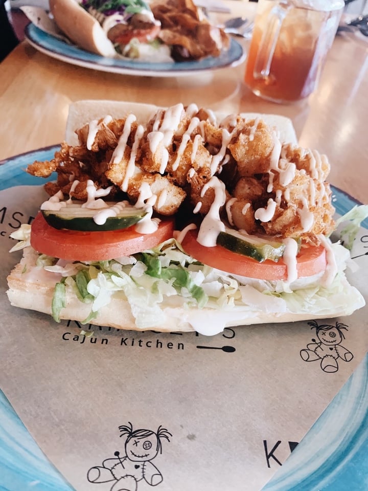 photo of Krimsey's Cajun Kitchen New Orleans Poboy shared by @veganeatslongisland on  21 Apr 2020 - review