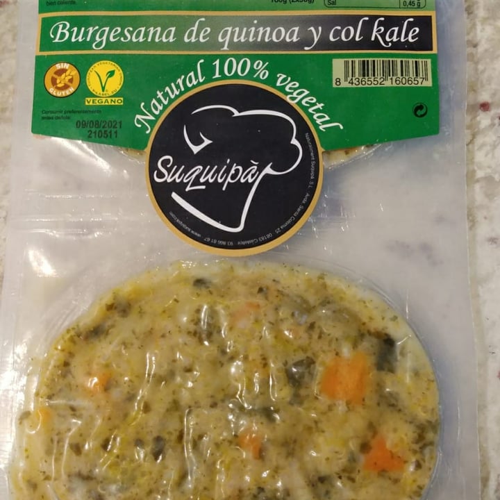 photo of Suquipà Burgesana De Quinoa Y Brócoli shared by @ardora on  25 Jun 2021 - review