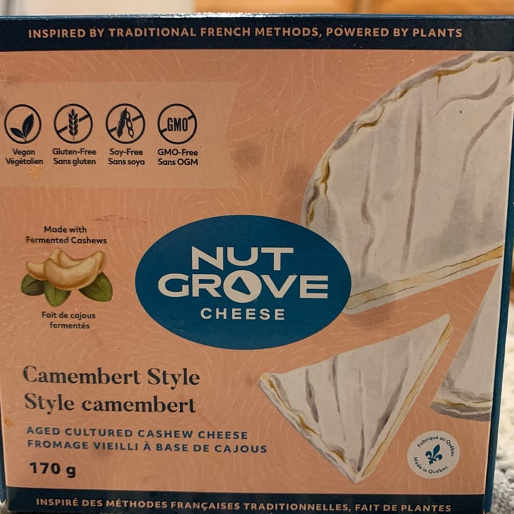 photo of Nut Grove Cheese Camembert style cheese shared by @guoda on  11 Dec 2021 - review