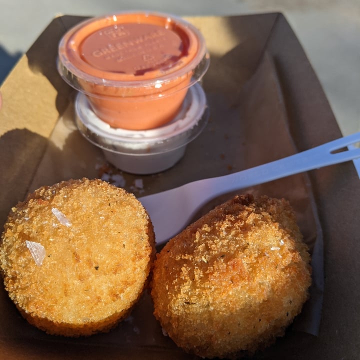 photo of The Easy Vegan Arancini shared by @spazmatic6 on  30 Oct 2021 - review