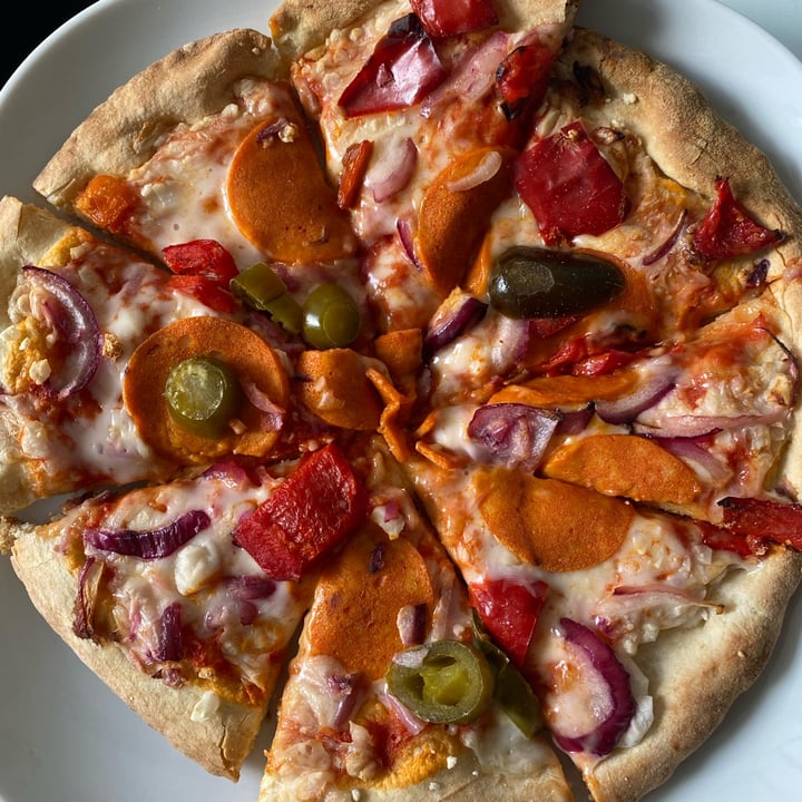 review photo of REWE Beste Wahl Pizza Diavola shared by @eventuelli on 10 Aug 2022 - review