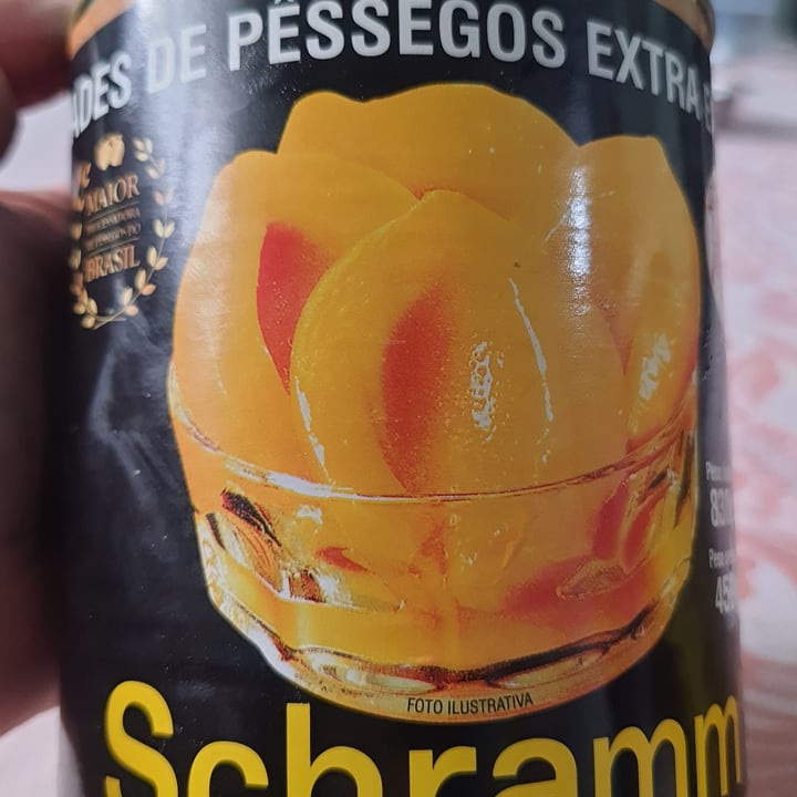 photo of Schramm Pessego em calda shared by @silvanaservolo on  14 Jun 2022 - review