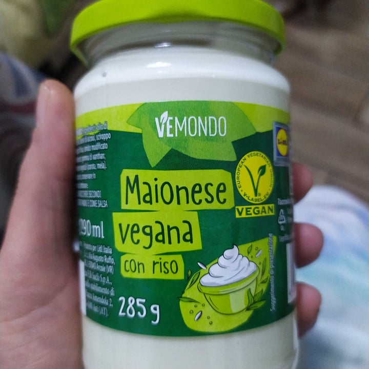 photo of Vemondo Maionese vegana con riso shared by @laraluce1984 on  10 Mar 2022 - review