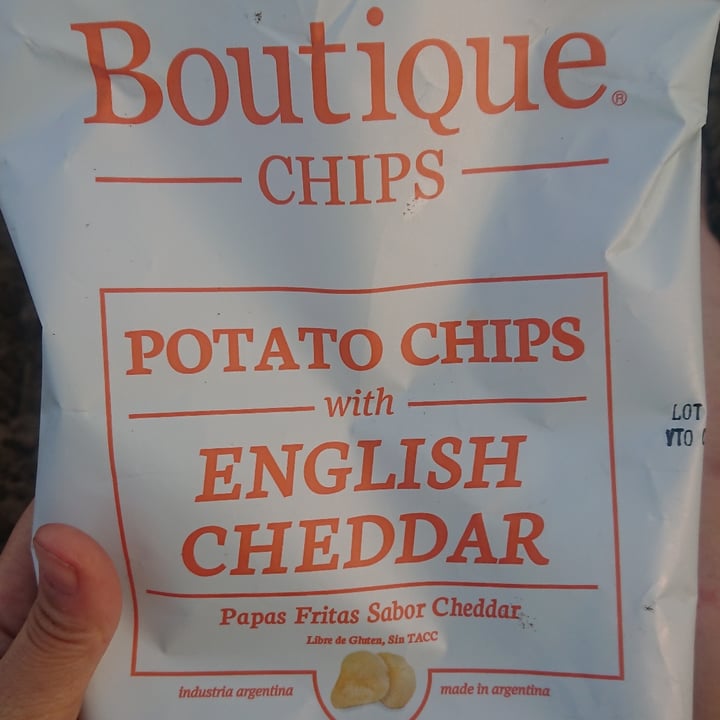 photo of Boutique Chips Company Papas sabor Cheddar shared by @m4rtii on  06 Jan 2022 - review