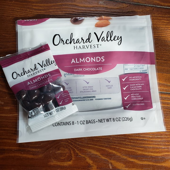 photo of Orchard valley harvest Chocolate Covered Almonds shared by @armcprt on  29 Mar 2022 - review