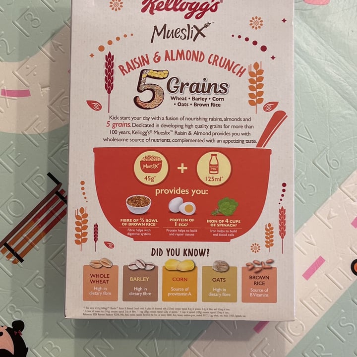 photo of Kellogg 5 Grain Musli shared by @finalight on  26 Dec 2021 - review