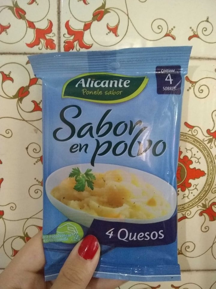 photo of Alicante Sabor en Polvo 4 Quesos shared by @sofia16 on  12 Apr 2020 - review