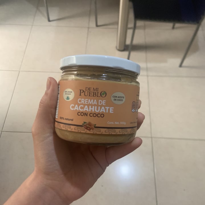 review photo of De Mi Pueblo Crema De Cacahuate Con Coco shared by @danielaneness on 09 Aug 2020 - review