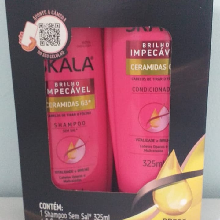 photo of Skala Brilho impecável ceramidas G3 shared by @meimeiosorio on  30 Apr 2022 - review