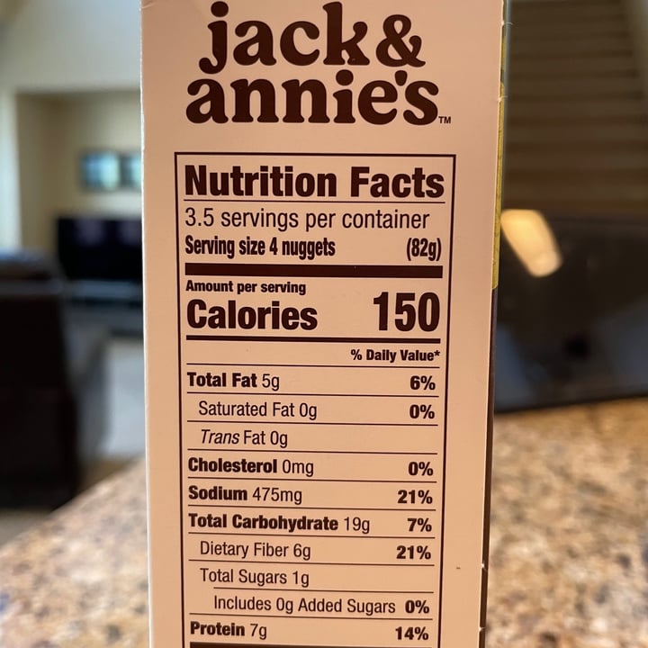 photo of jack & annie's Jack Nuggets shared by @veggietable on  24 May 2021 - review