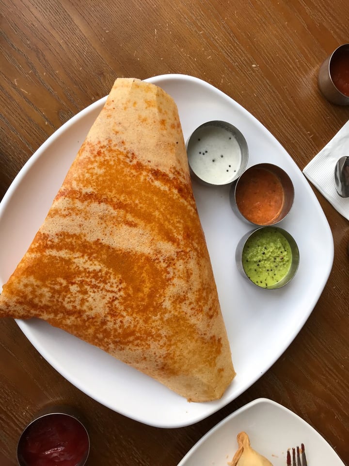 photo of Sangeetha Vegetarian Restaurant, Hong Kong Plain dosa shared by @jomac on  06 Jul 2019 - review