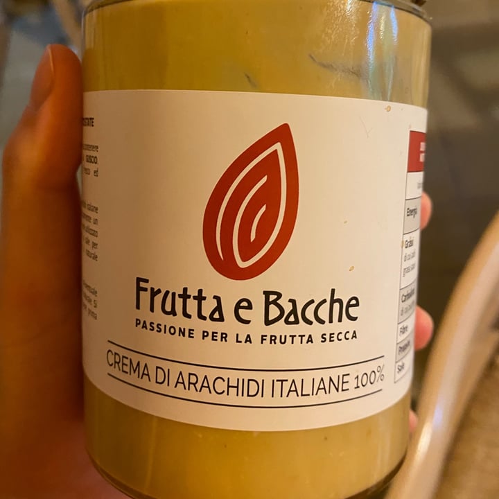 photo of Frutta e Bacche Crema di arachidi italiane 100% shared by @illuraip on  08 Jun 2022 - review