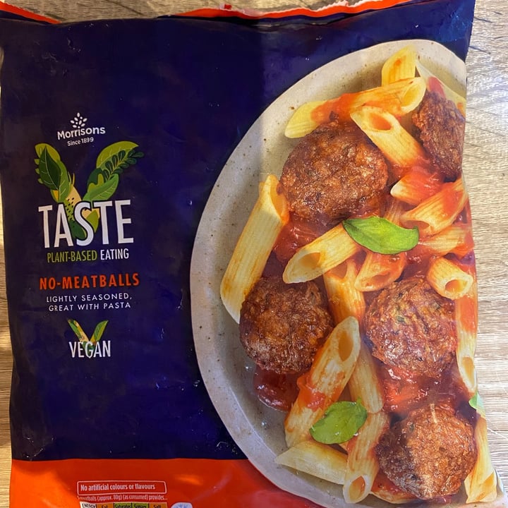 photo of Morrisons V Taste No Meatballs shared by @allanb on  16 Jun 2021 - review