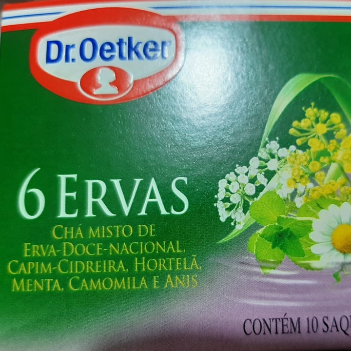 photo of Dr. Oetker chá 6 ervas shared by @eduardabeatriz on  04 Aug 2022 - review