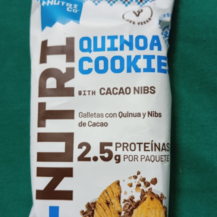 photo of Nutri co Quinoa Cookie shared by @vegaansoul on  25 Sep 2022 - review