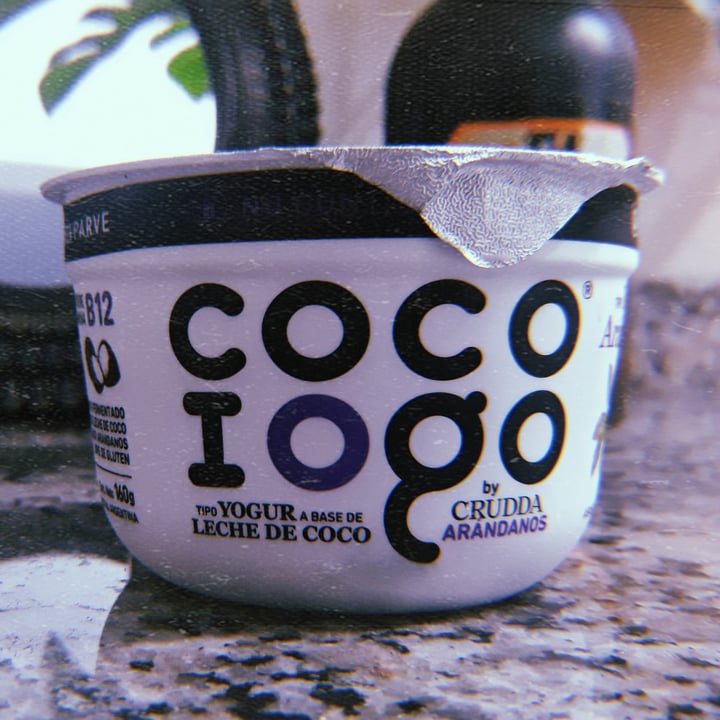 photo of Crudda Yogur a Base de Coco sabor Arándanos shared by @nanicuadern on  04 Apr 2021 - review