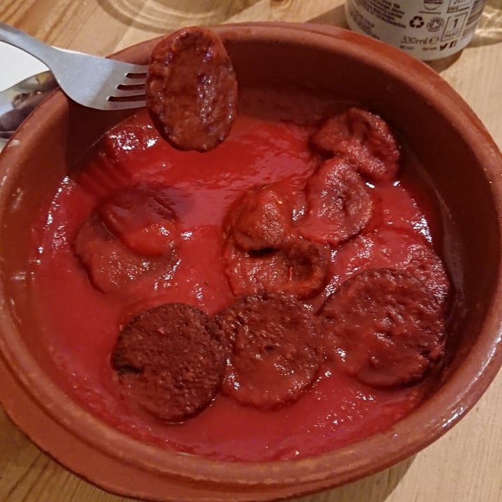 photo of La Oveja Negra taberna vegana. Chorizo A La Sidra shared by @rociobuciegas on  16 Jul 2020 - review
