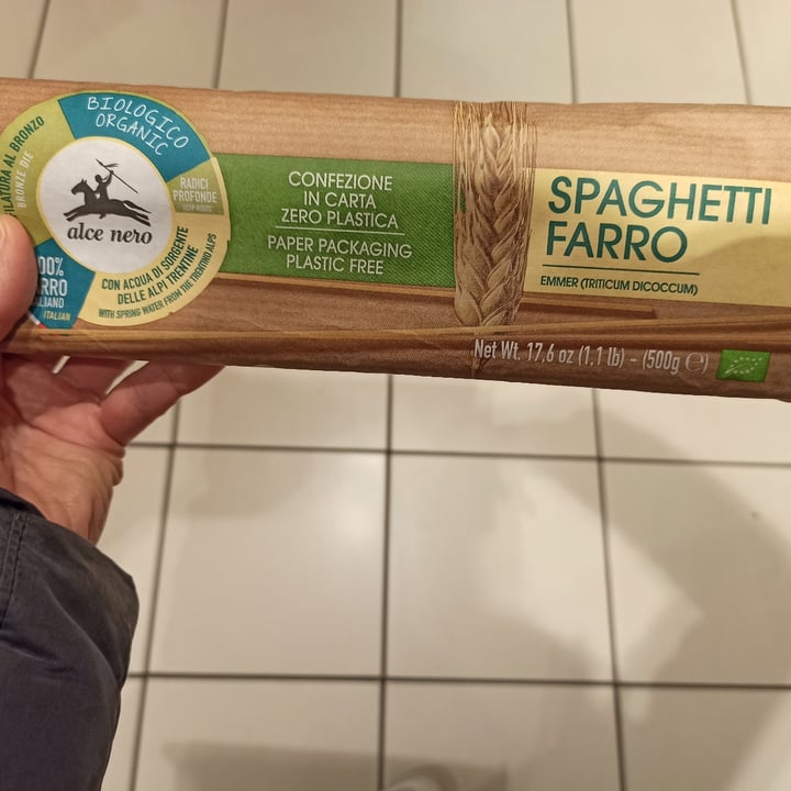 photo of Alce Nero Spaghetti di farro shared by @mary1986 on  29 Mar 2022 - review