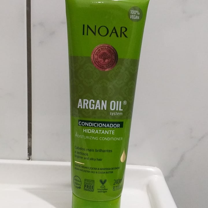 photo of Inoar Argan Oil Condicionador Hidratante shared by @laurenkrause on  26 Apr 2022 - review