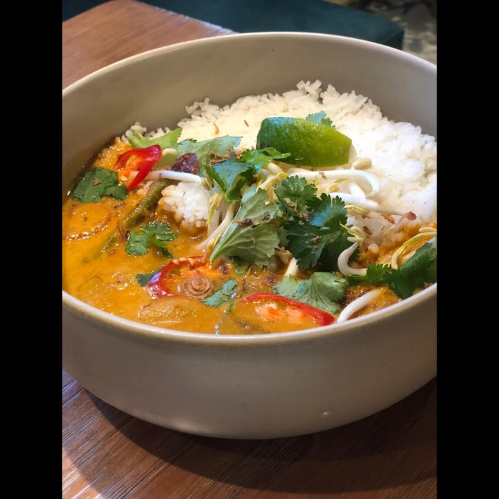 photo of Genius Central Singapore Thai Red Curry shared by @vegananu on  10 Dec 2020 - review