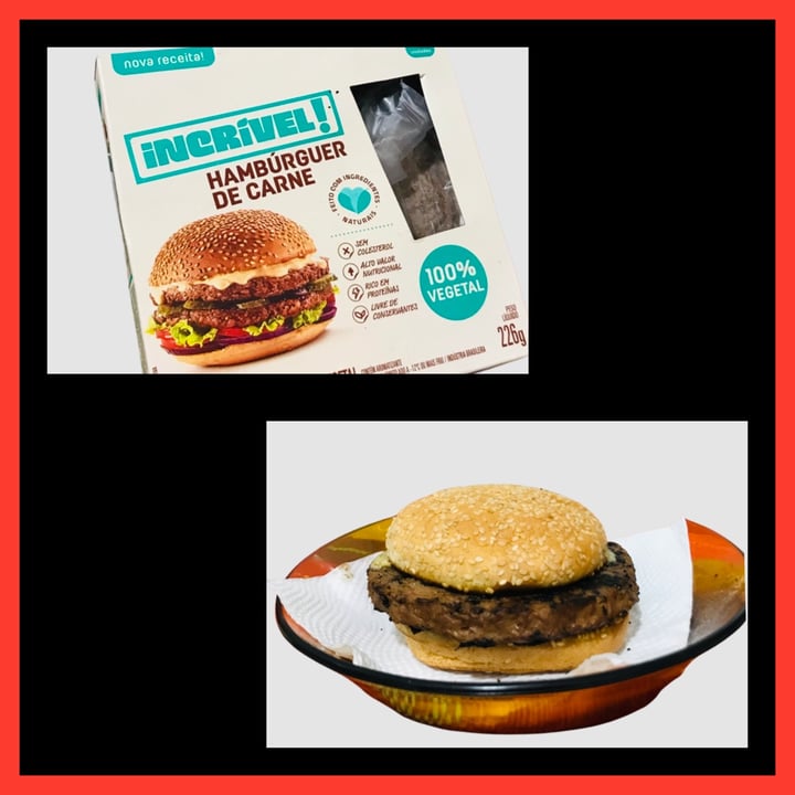 review photo of Incrível - Seara Hamburguer Vegetal shared by @gisellepio on 11 Nov 2022 - review