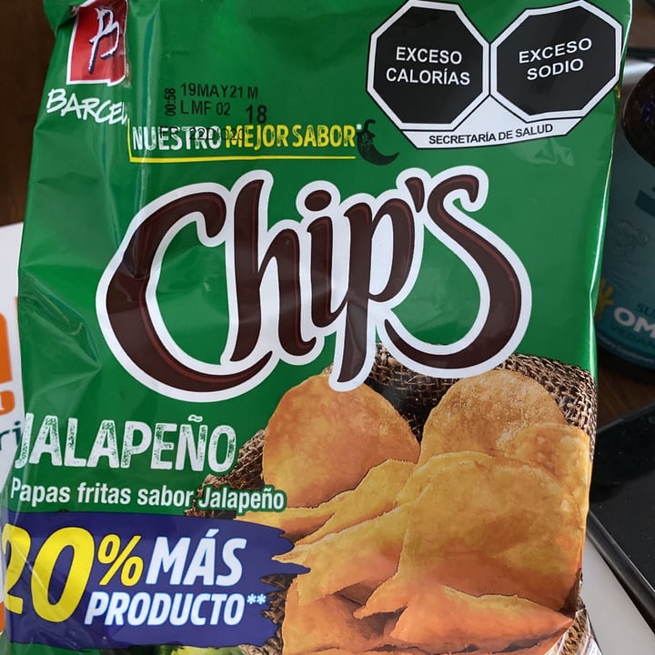 photo of Barcel Chips Jalapeño shared by @mircahe on  28 Feb 2021 - review