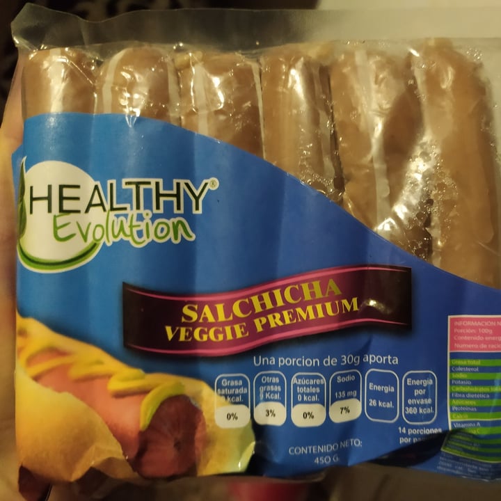 photo of Healthy Evolution Salchichas Veganas shared by @olafasolecabra on  11 Jun 2020 - review