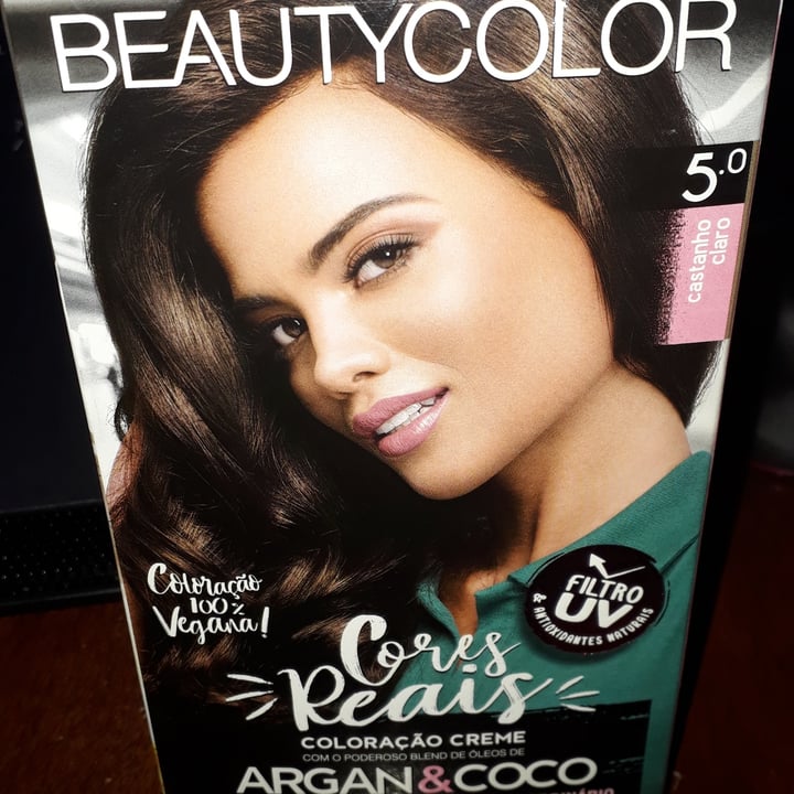 review photo of Beautycolor Cores Reais Castanho Claro Com Argan E Coco shared by @claudiafialka on 14 Oct 2022 - review